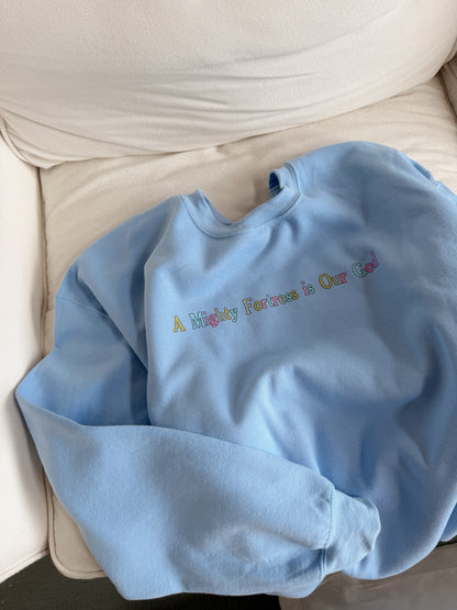 A Mighty Fortress Is Our God Hymn Pullover