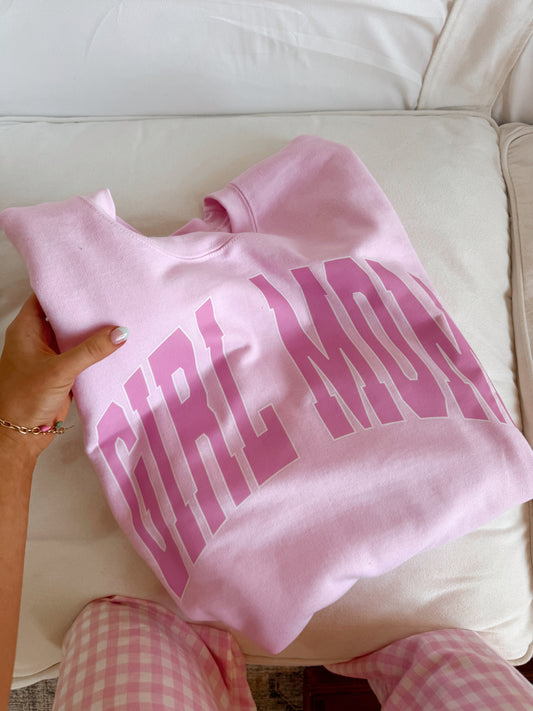 "Girl Mom" Pullover