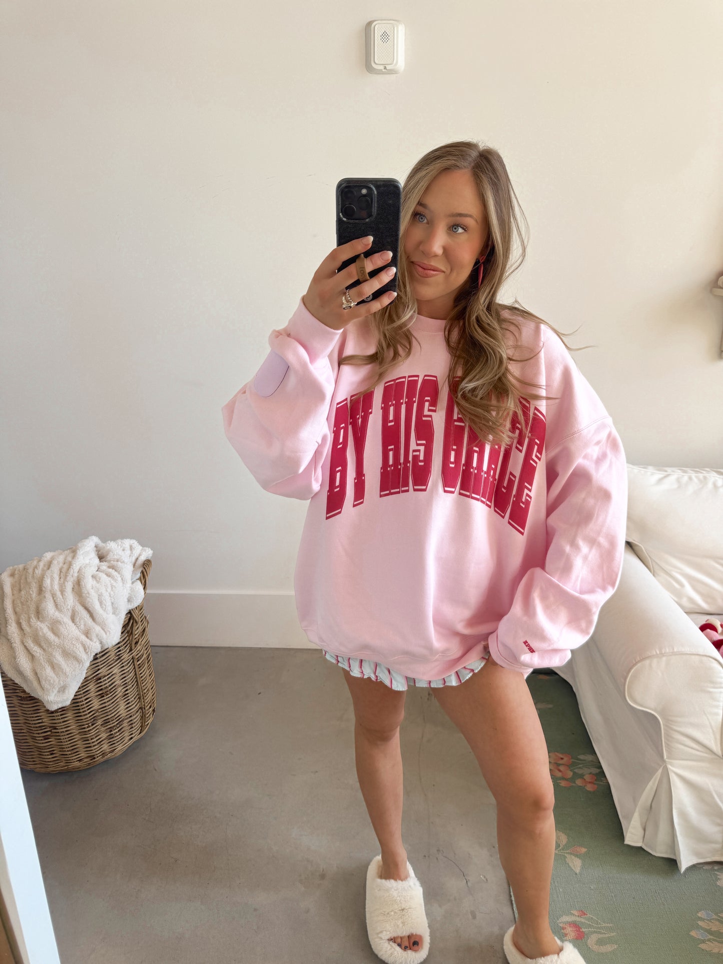 SweetTarts BHG Light Pink Pullover