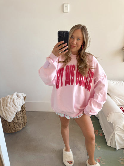 SweetTarts BHG Light Pink Pullover