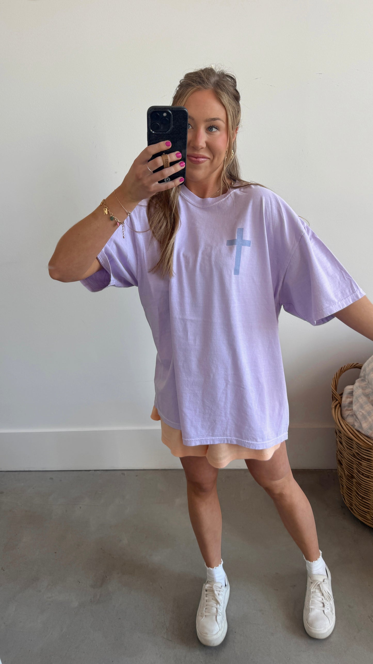 Jesus is Coming Back Comfort Colors Tee - Lilac