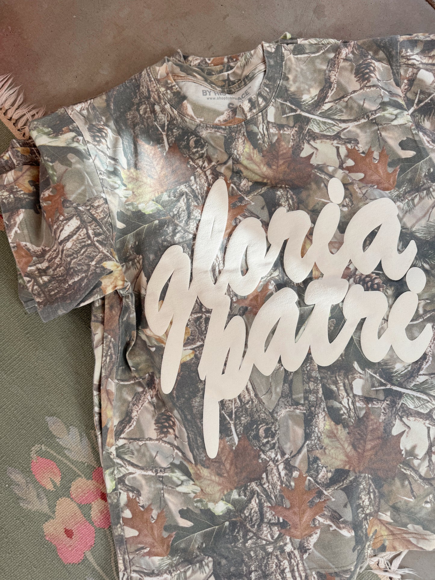 Gloria Patri Camo Cotton Collective Tee