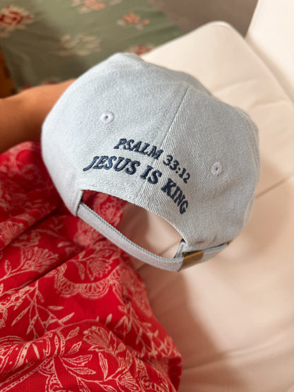 Classic American Denim Vintage Flag Cap
