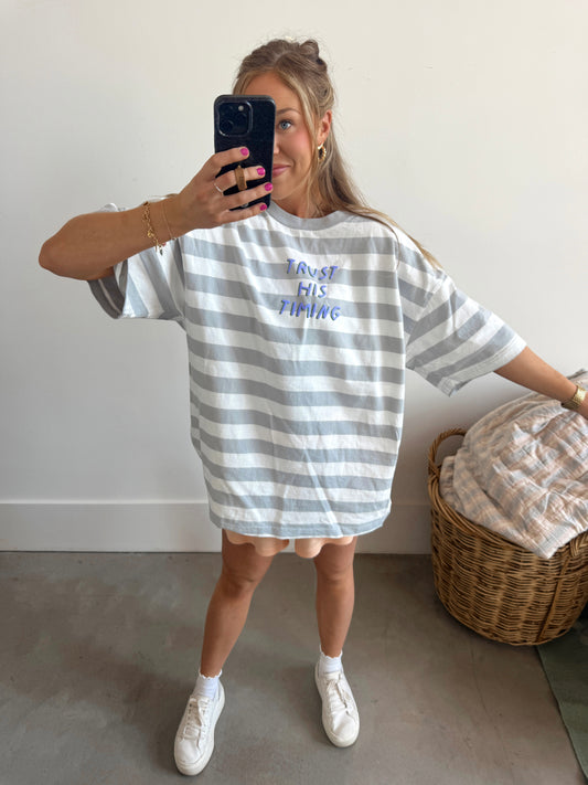 Trust His Timing Cotton Collective Tee