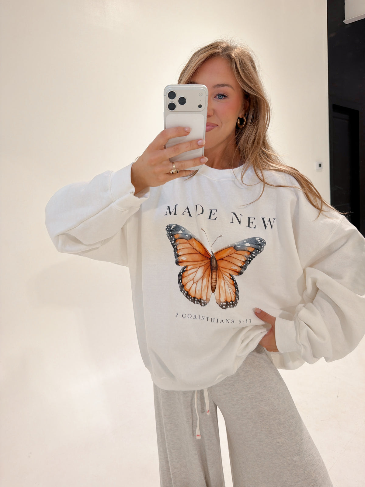 Made New Butterfly Pullover