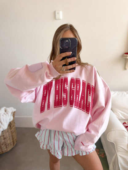 SweetTarts BHG Light Pink Pullover