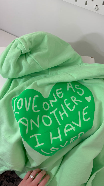 John 13:34 Love One Another Hoodie