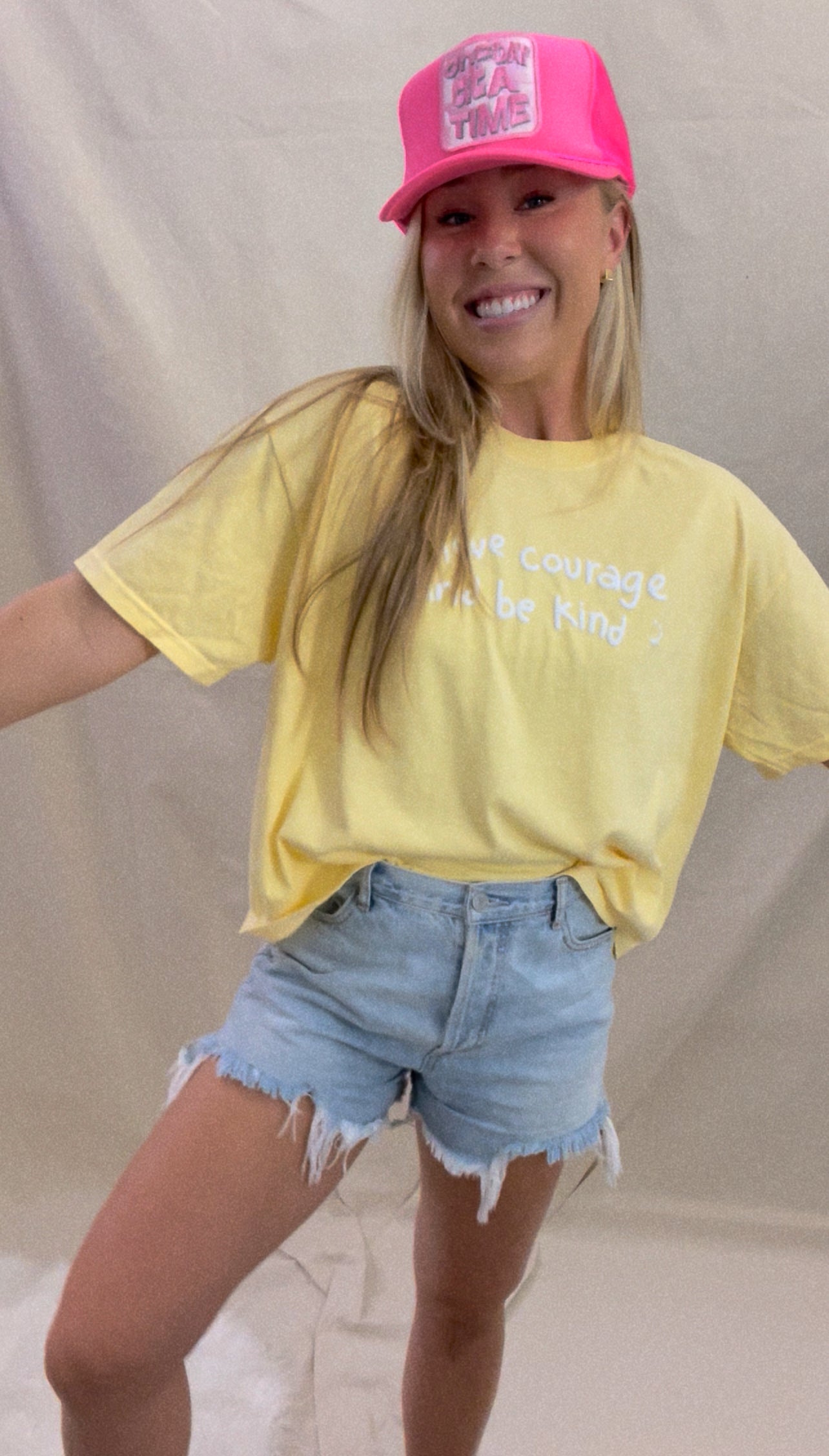 Have Courage and Be Kind Boxy Tee
