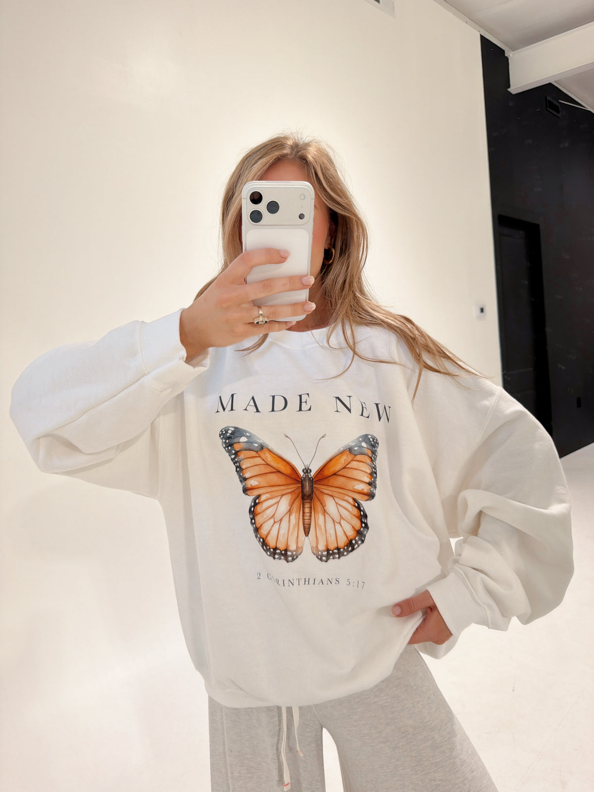 Made New Butterfly Pullover