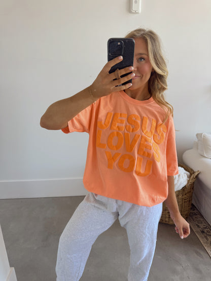 Neon Sherbet JLY Comfort Colors Tee