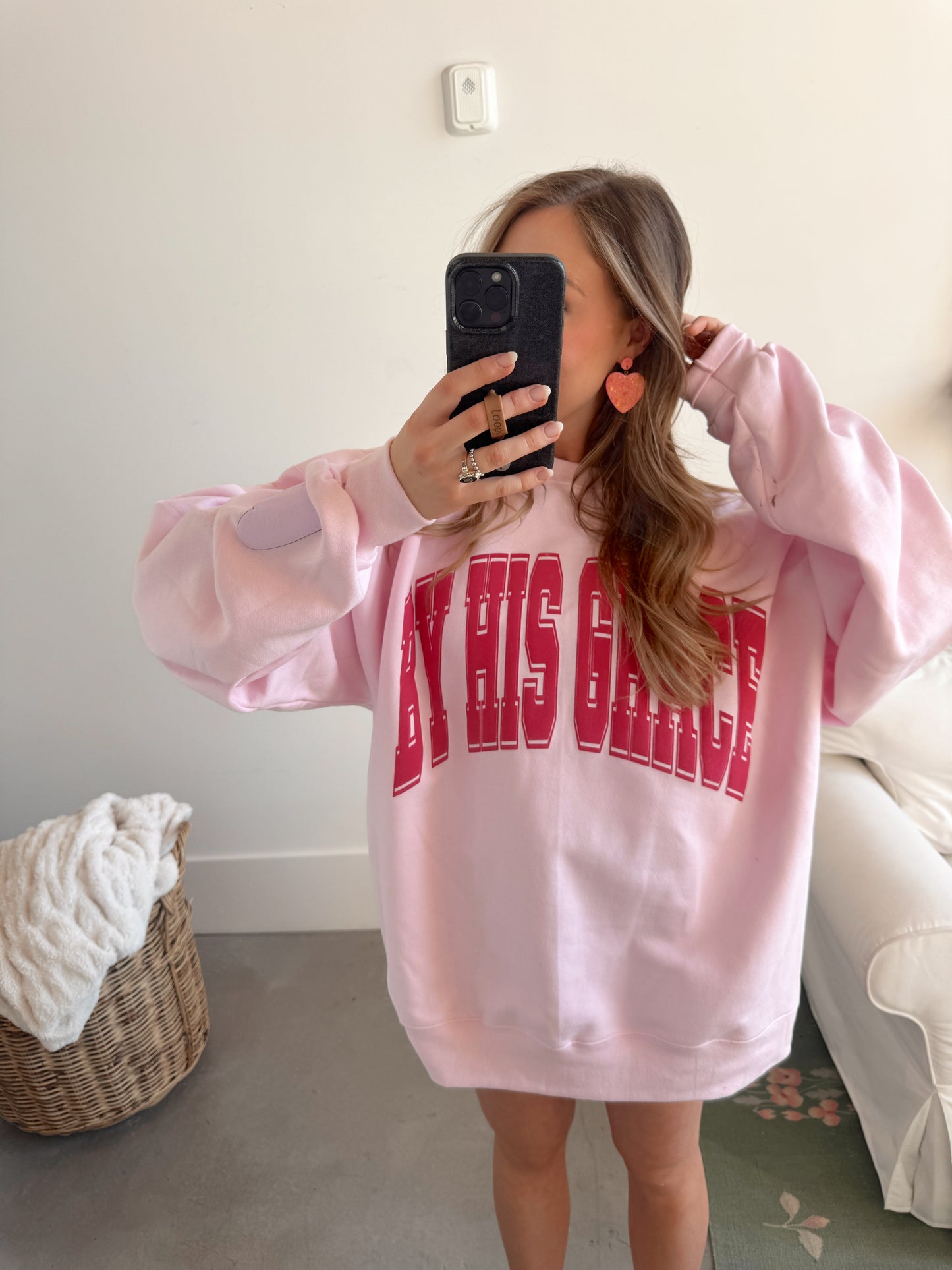 SweetTarts BHG Light Pink Pullover