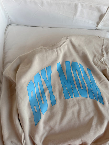 "Boy Mom" Pullover