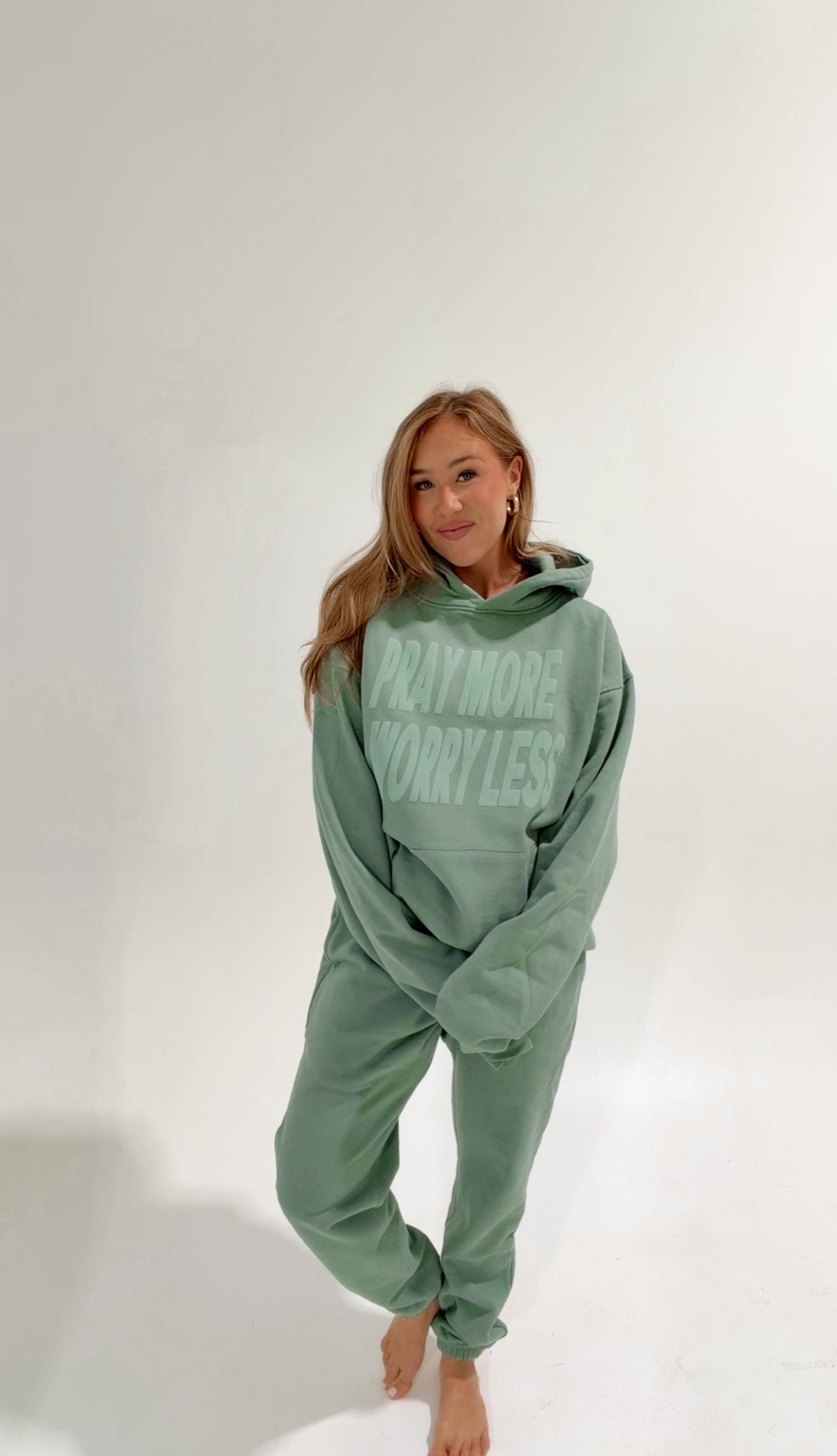 Pray More Worry Less Hoodie