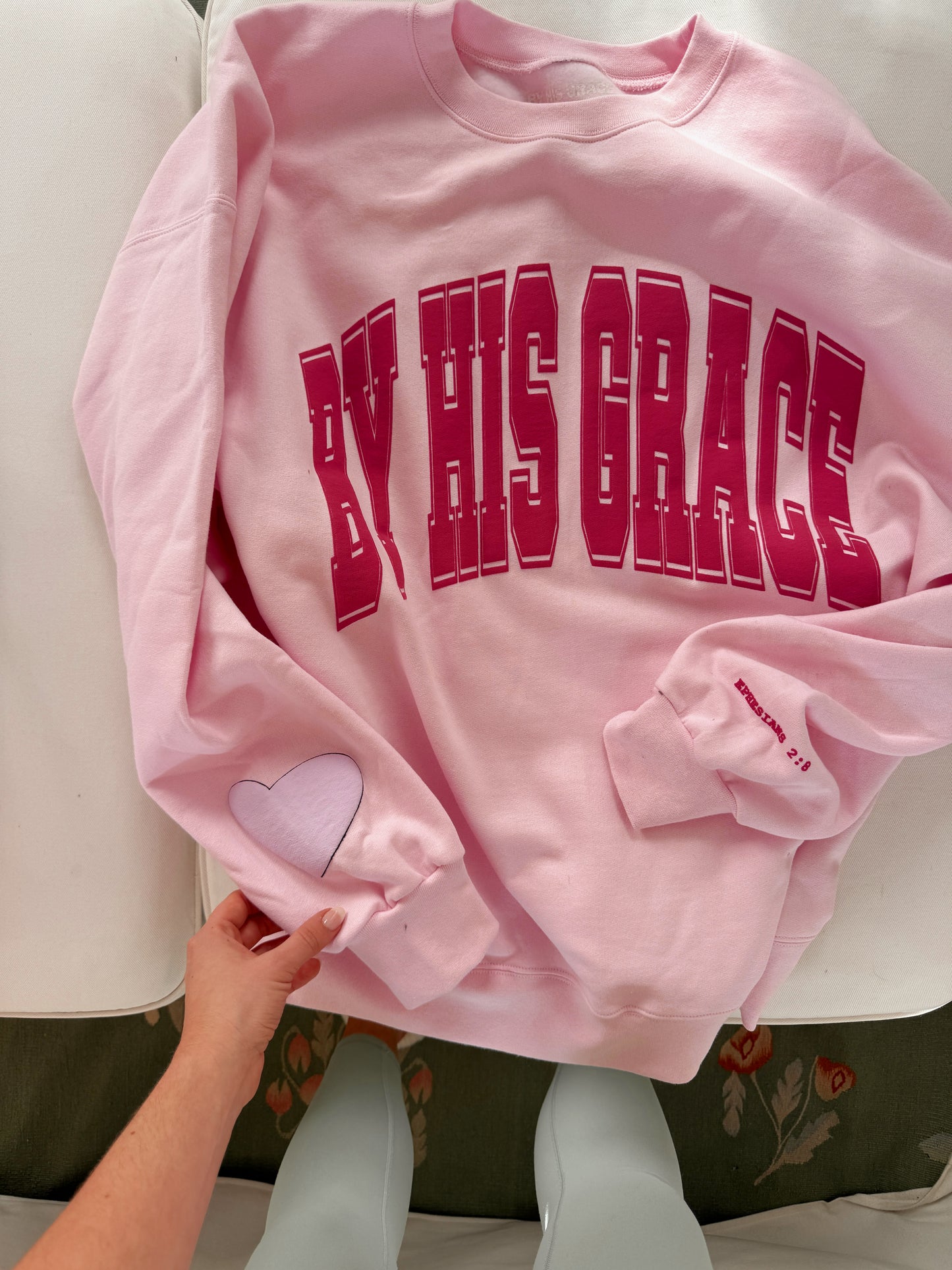 SweetTarts BHG Light Pink Pullover