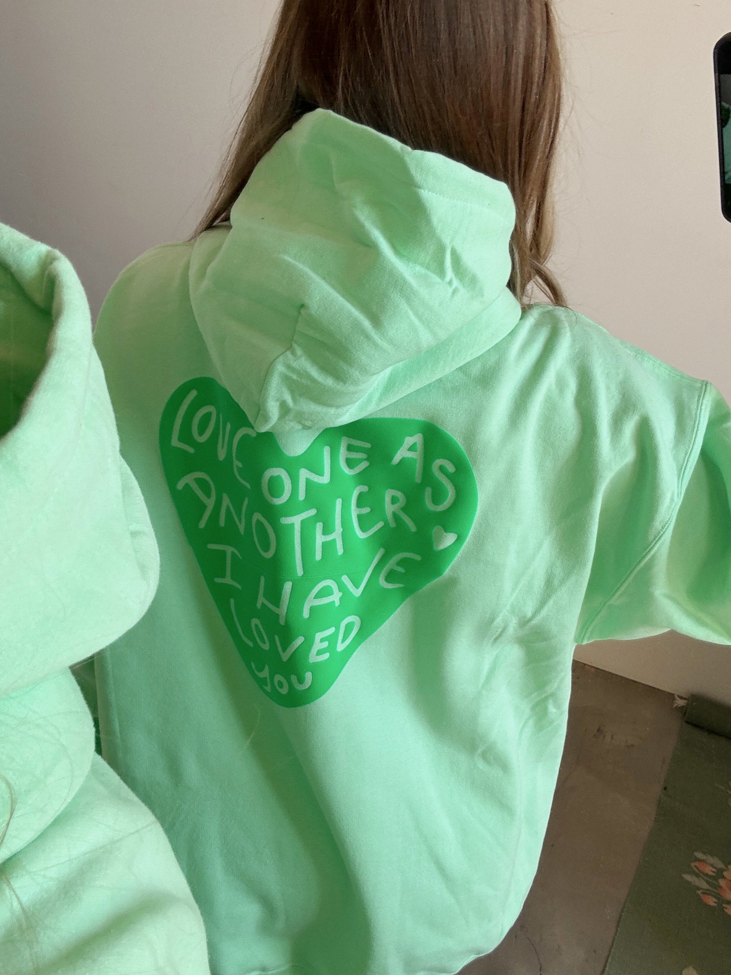 John 13:34 Love One Another Hoodie