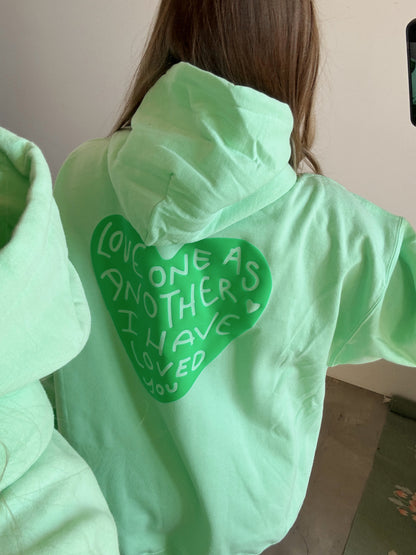 John 13:34 Love One Another Hoodie