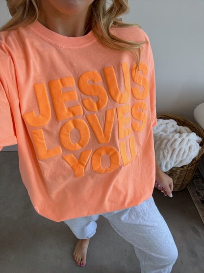 Neon Sherbet JLY Comfort Colors Tee