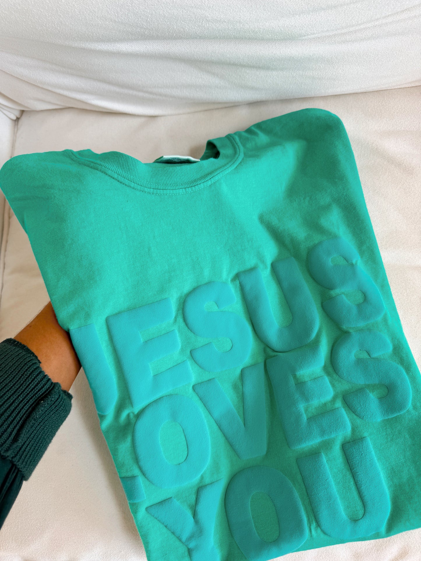 Pistachio JLY Comfort Colors Tee